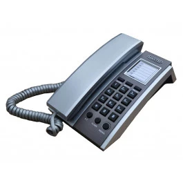 TELEFONE  KXT-3035 C/ FIO ANATEL CINZA