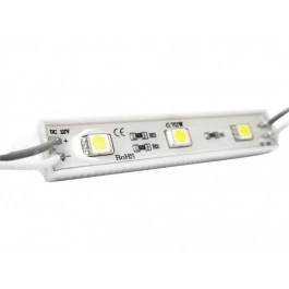 MODULO STRING LED C/3LEDS 0.72W 12V 6500K(BRANCO FRIO)IP68
