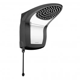 DUCHA ACQUA JET ULTRA LORENZETTI 220V 7800W PRETO CROMADO | VALEPINHO