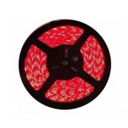 FITA DE LED 4,8W 12V 6mm IP65 5 METROS VERMELHA