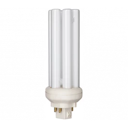 LÂMPADA COMPACTA PHILIPS PLT 4PINOS 26W 2700K(BRANCO QUENTE)GX24Q-3