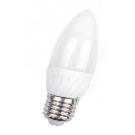 LÂMPADA LED VELA 3W 6500K(BRANCO FRIO)E27 BIVOLT LEITOSA