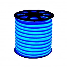 MANGUEIRA LED NEON FLEX AZUL 220V 100 METROS