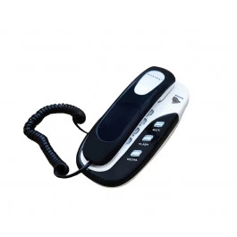 TELEFONE  KXT-604 C/ FIO ANATEL PRETO