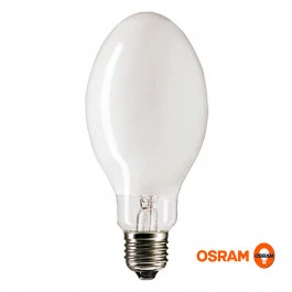 LÂMPADA VAPOR SÓDIO OVOIDE OSRAM   250W 2000K(BRANCO QUENTE)E40 SIL NAV/SON-E