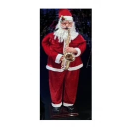 PAPAI NOEL 1.80M DANÇA E TOCA SAX BIVOLT