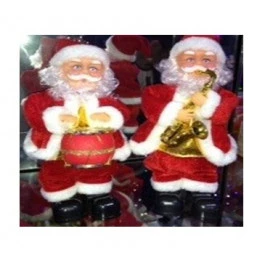PAPAI-NOEL MODELOS SORTIDOS MUSICAL 30CM PILHA