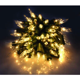PISCA 100 LÂMPADAS LED BLINDADO 3000K(BRANCO QUENTE) FIXO Fio Verde 10mtsTomada Macho/Fêmea Emborrachado