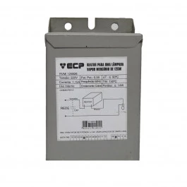 REATOR PARA LÂMPADA VAPOR MERCÚRIO 125W 220V(USO INTERNO) 