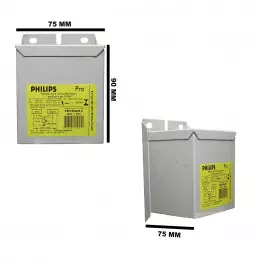 REATOR PHILIPS PARA LÂMPADA VAPOR DE SÓDIO   150W 220V(USO INTERNO) VSI150A26 E