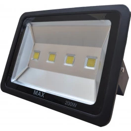 REFLETOR HOLOFOTE LED COB 200W 3000K(BRANCO QUENTE)BIVOLT