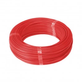 CABO FLEXÍVEL 750v 1,00mm VERMELHO COM 100 METROS
