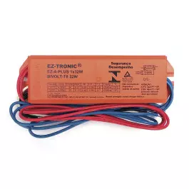 REATOR ELETRÔNICO OSRAM P/LÂMPADA FLUORESCENTE 1x32W BIV EZ-A