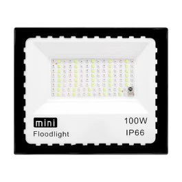 REFLETOR HOLOFOTE LED SMD RGB        100W c/control BIVOLT IP65