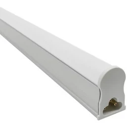 LUMINÁRIA LED COM CALHA T5 120CM 18W 3000K(BRANCO QUENTE)BIVOLT 