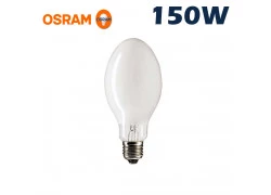 LÂMPADA VAPOR SÓDIO OVOIDE OSRAM   150W 2000K(BRANCO QUENTE)E40 SIL.NAV/SON-E