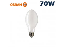LÂMPADA VAPOR SÓDIO OVOIDE OSRAM 70W 2000K(BRANCO QUENTE)E27 SIL NAV/SON-E 