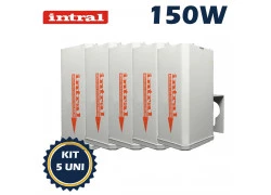 REATOR INTRAL PARA LÂMPADA VAPOR METÁLICO   150W 220V(USO EXTERNO) 01230 KIT5