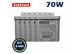 REATOR INTRAL PARA LÂMPADA VAPOR METÁLICO     70W 220V(USO INTERNO) 01204 KIT8