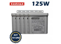 REATOR INTRAL PARA LÂMPADA VAPOR MERCÚRIO  125W 220V(USO INTERNO) 00176 KIT10