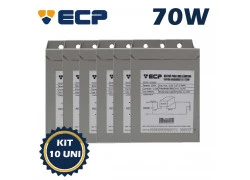 REATOR PARA LÂMPADA VAPOR SÓDIO 70W 220V(USO INTERNO) KIT10