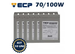 REATOR PARA LÂMPADA VAPOR SÓDIO/METÁLICO    100W 220V(USO INTERNO)KIT10
