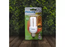 LÂMPADA COMPACTA 3U MINI PHILIPS 11W 127V 2700K(BRANCO QUENTE)E27 GENIE