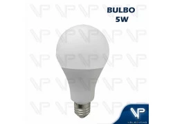 LÂMPADA LED BULBO   5W 6500K(BRANCO FRIO)E27 BIVOLT 