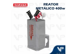 REATOR INTRAL PARA LÂMPADA VAPOR METÁLICO   400W 220V(USO EXTERNO) 01210