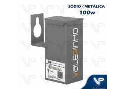 REATOR PARA LÂMPADA VAPOR SÓDIO/METÁLICO    100W 220V(USO EXTERNO) 