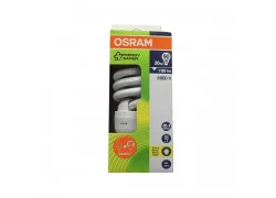 LÂMPADA COMPACTA ESPIRAL MINI OSRAM 20W 220V 2700K(BRANCO QUENTE)E27 DULUXSTAR TWIST